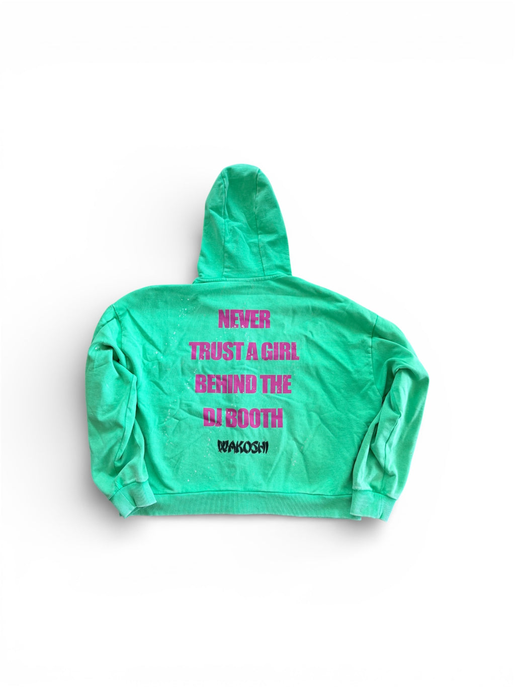 Never trust a girl behind the Dj Booth Hoodie