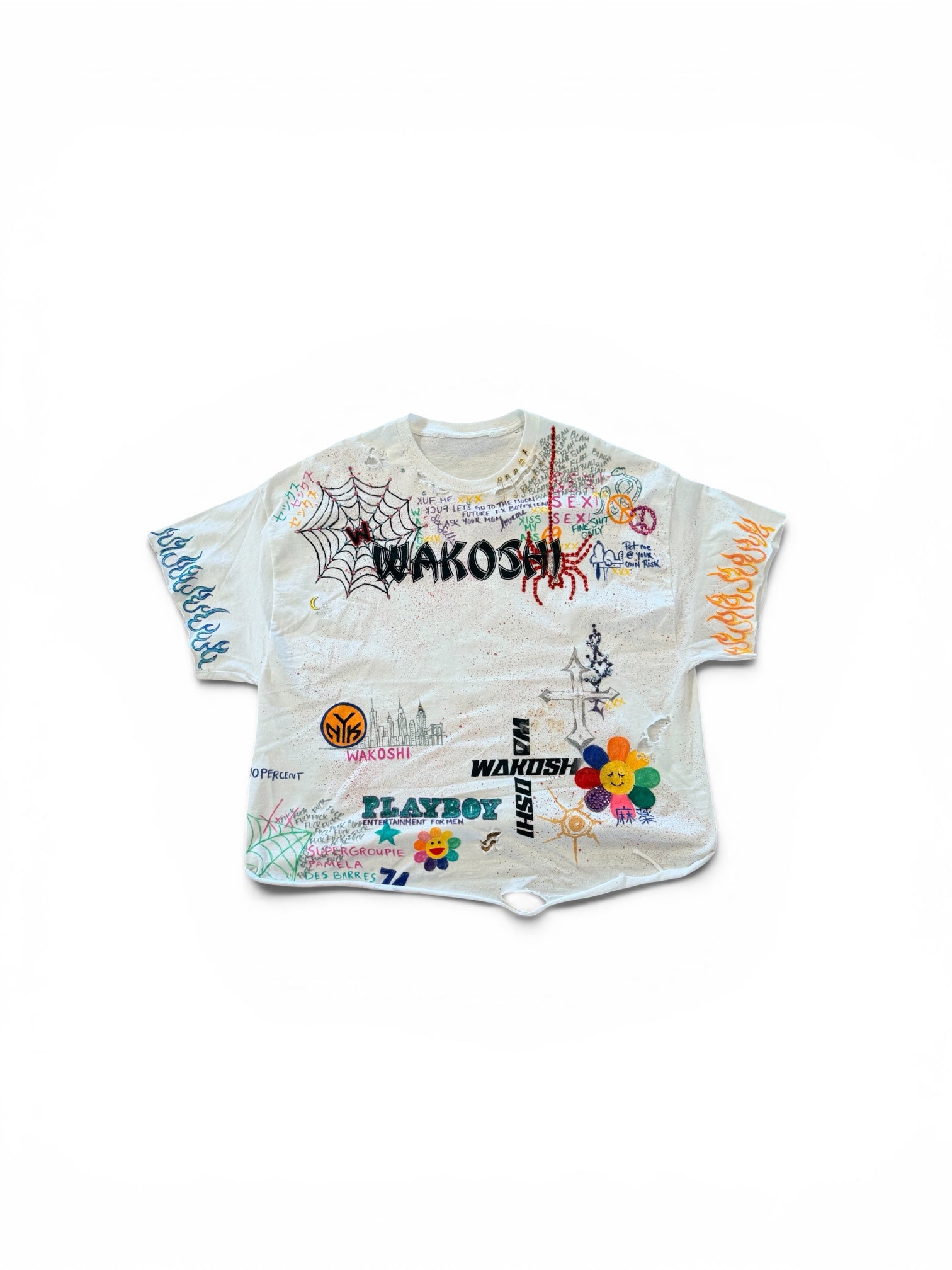 Hand drawn wakoshi Tee