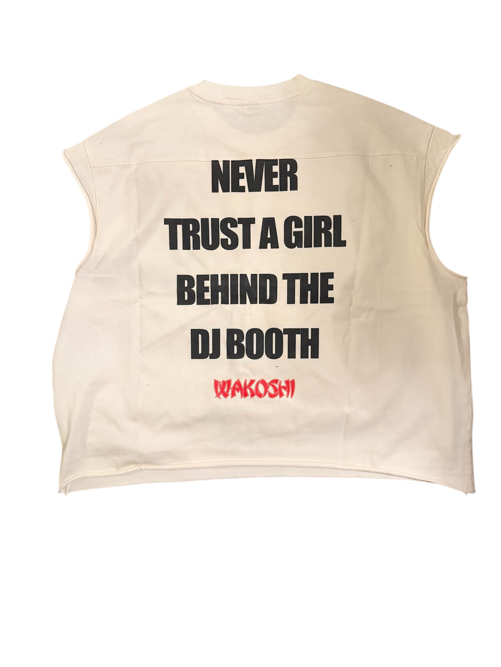 Love , Hate War Tee , Cropped Comes Distressed