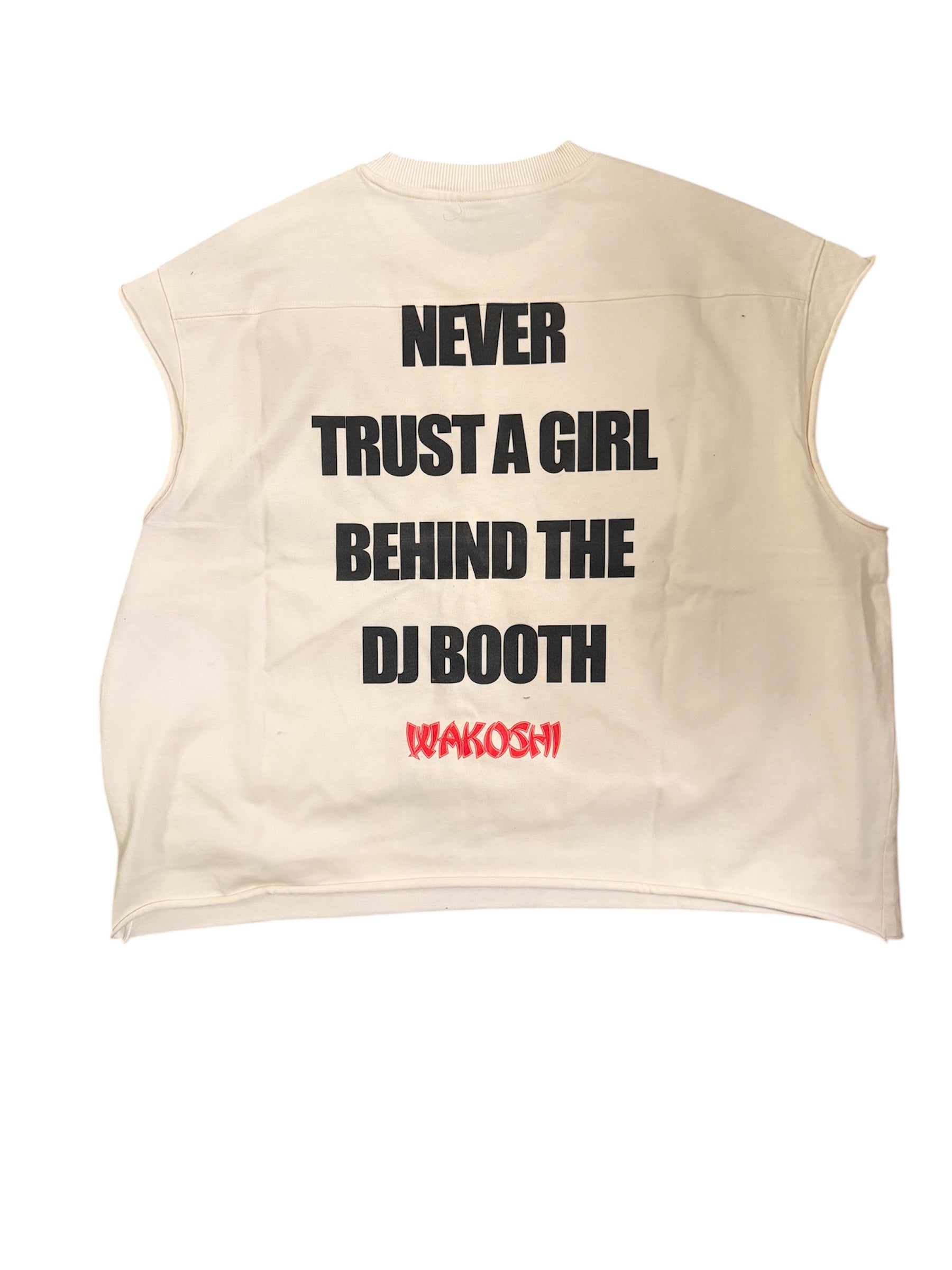 Love , Hate War Tee , Cropped Comes Distressed