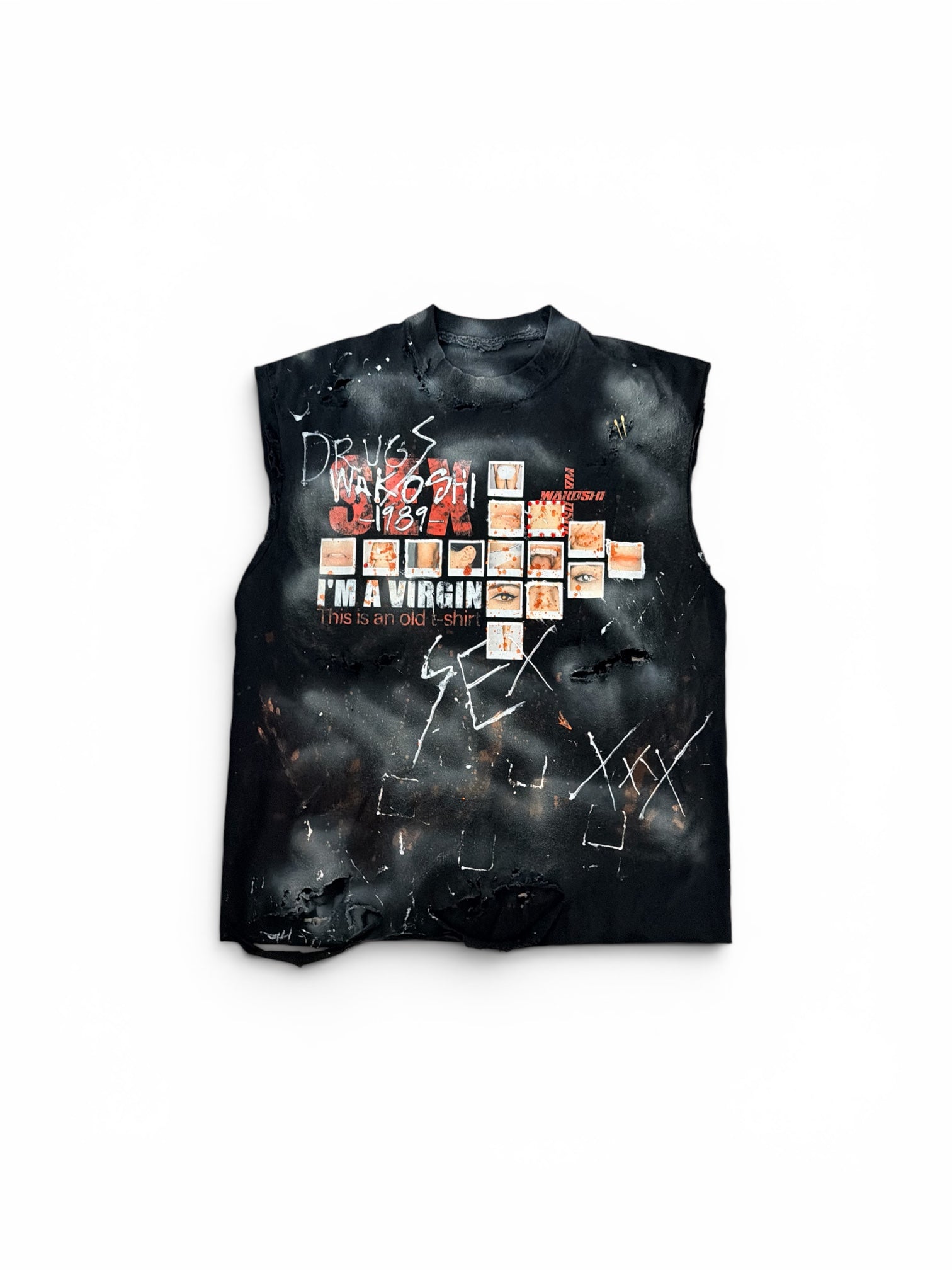 I’m a virgin Tee Cut off