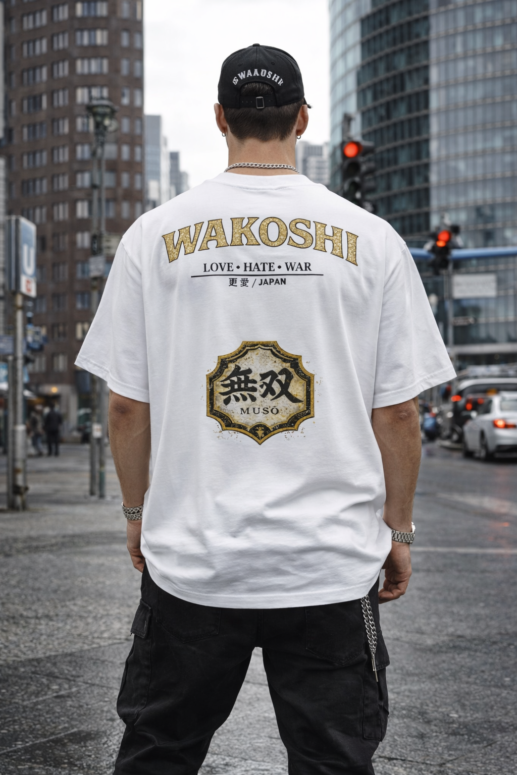 WAKOSHI “MUSŌ RŌNIN” Oversized Tee